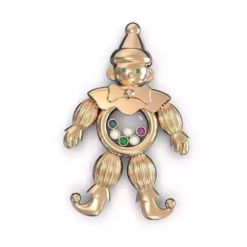 Chopard clown Pendant