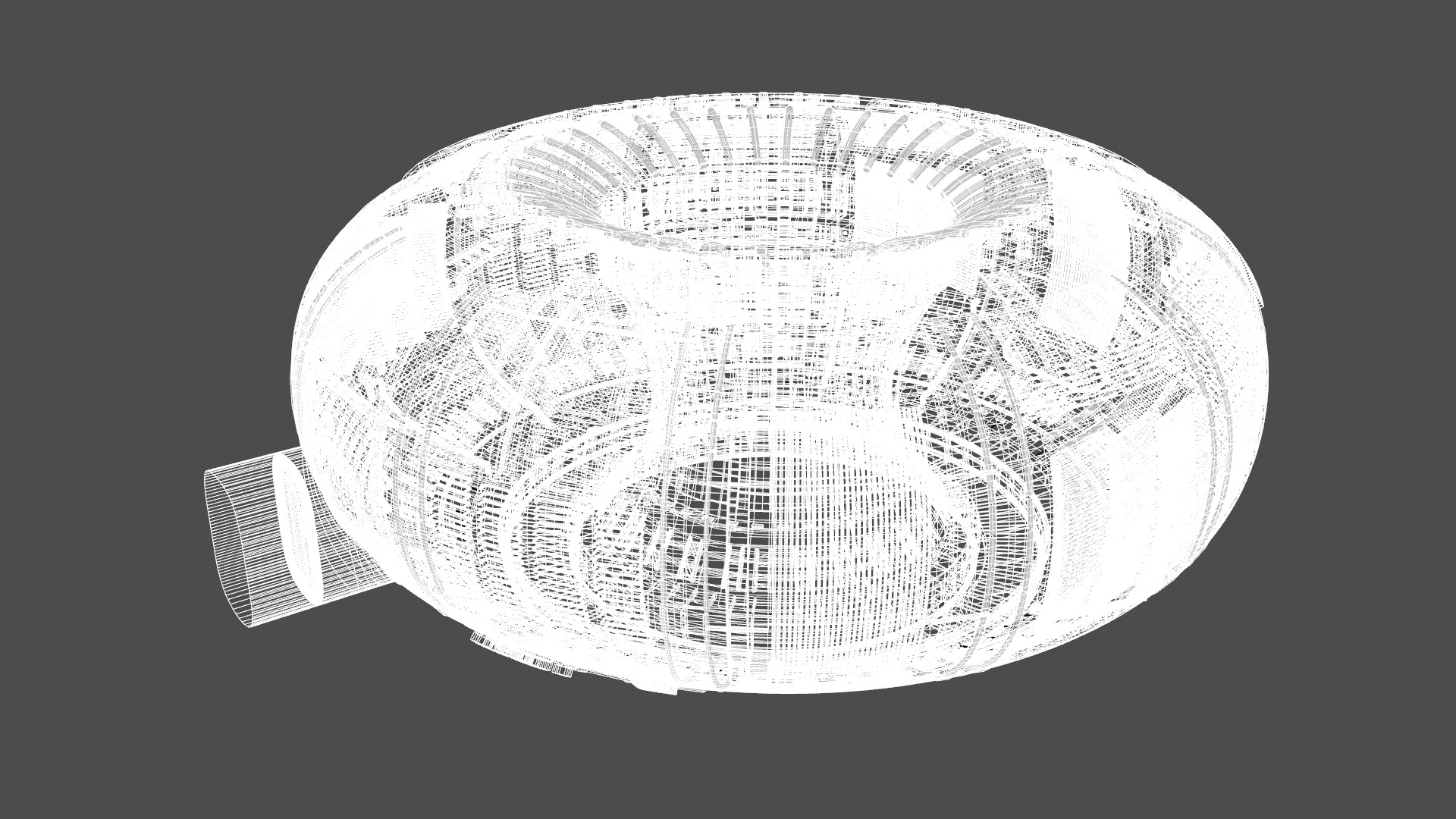 Nuclear Reactor Room Low-poly 3D model_19