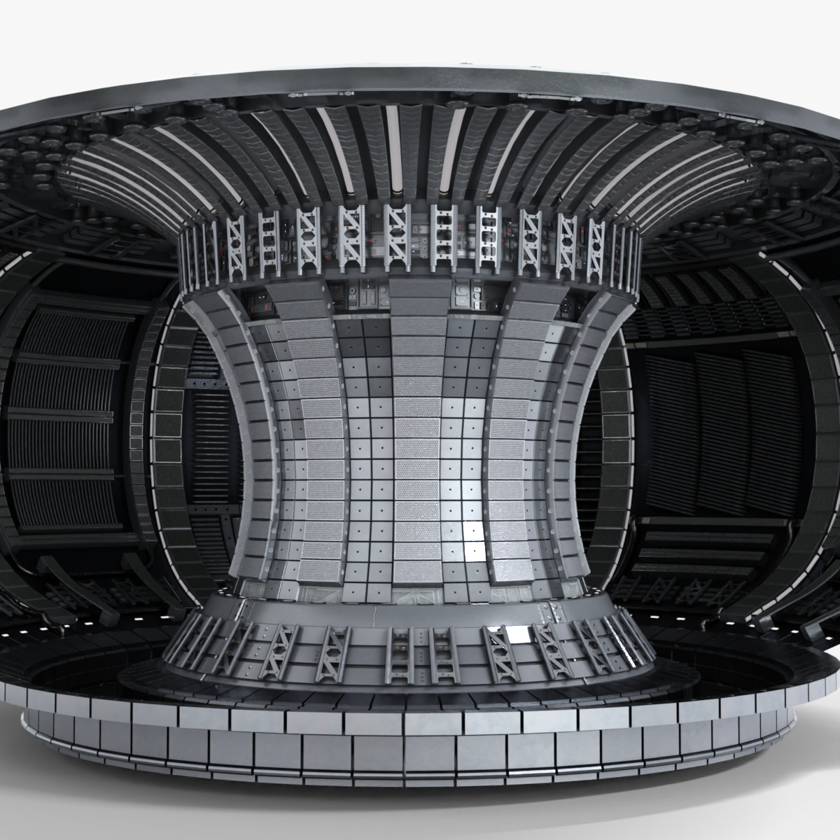 Nuclear Reactor Room Low-poly 3D model_12