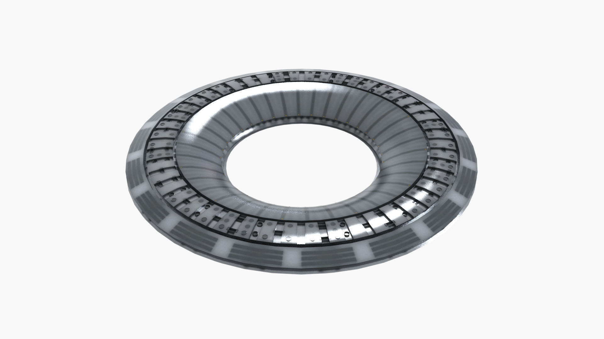 Nuclear Reactor Room Low-poly 3D model_10