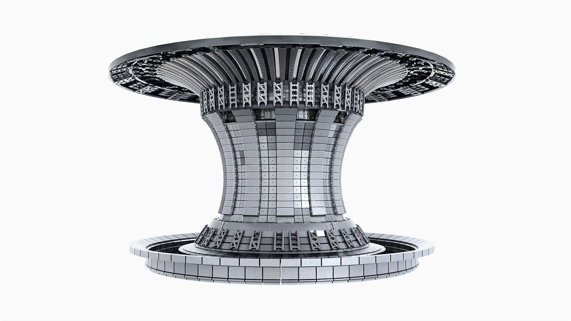 Nuclear Reactor Room Low-poly 3D model_1