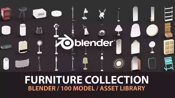 100 Furniture Models Vol 2