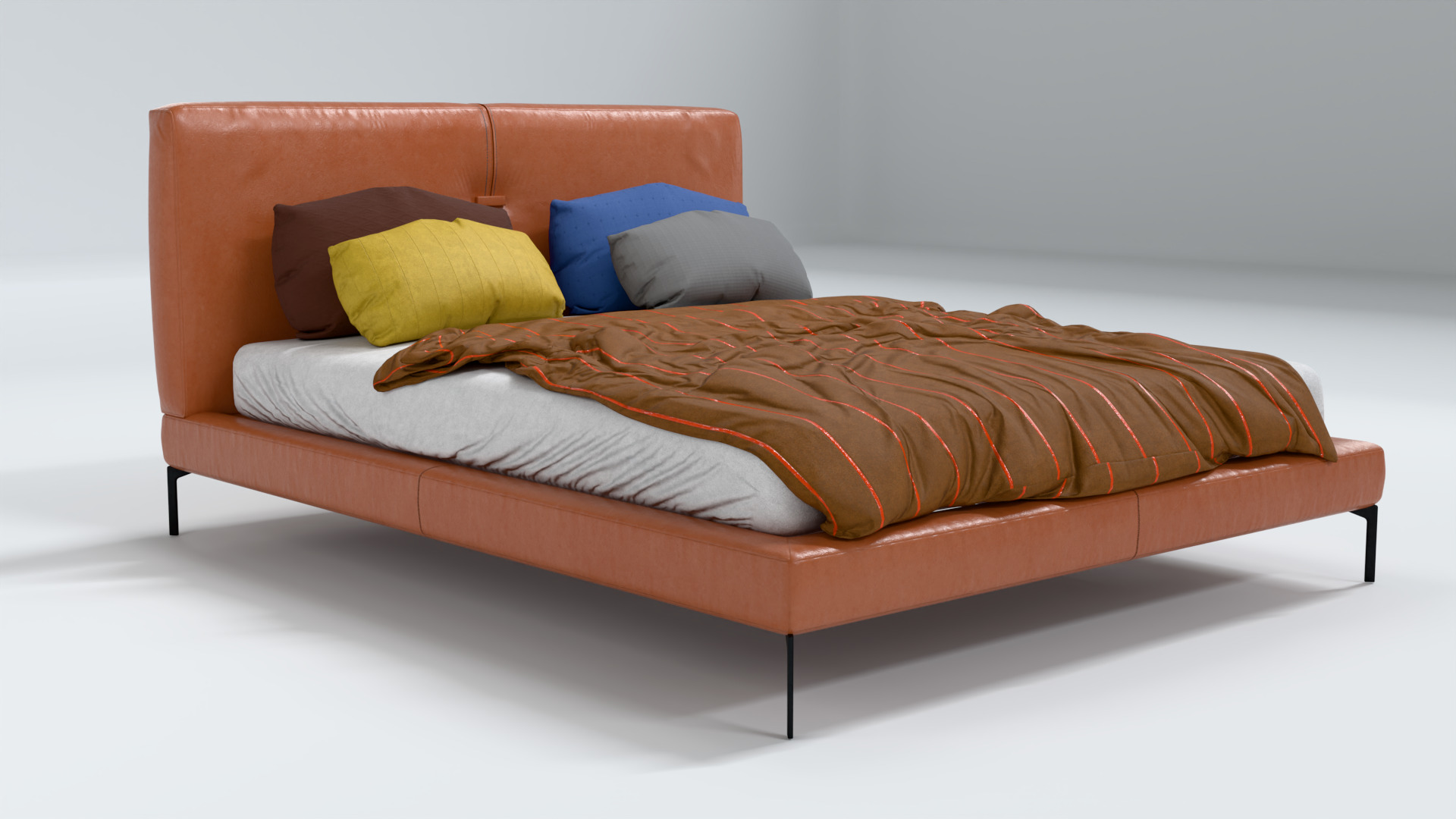 Thread Bed 3D model_9