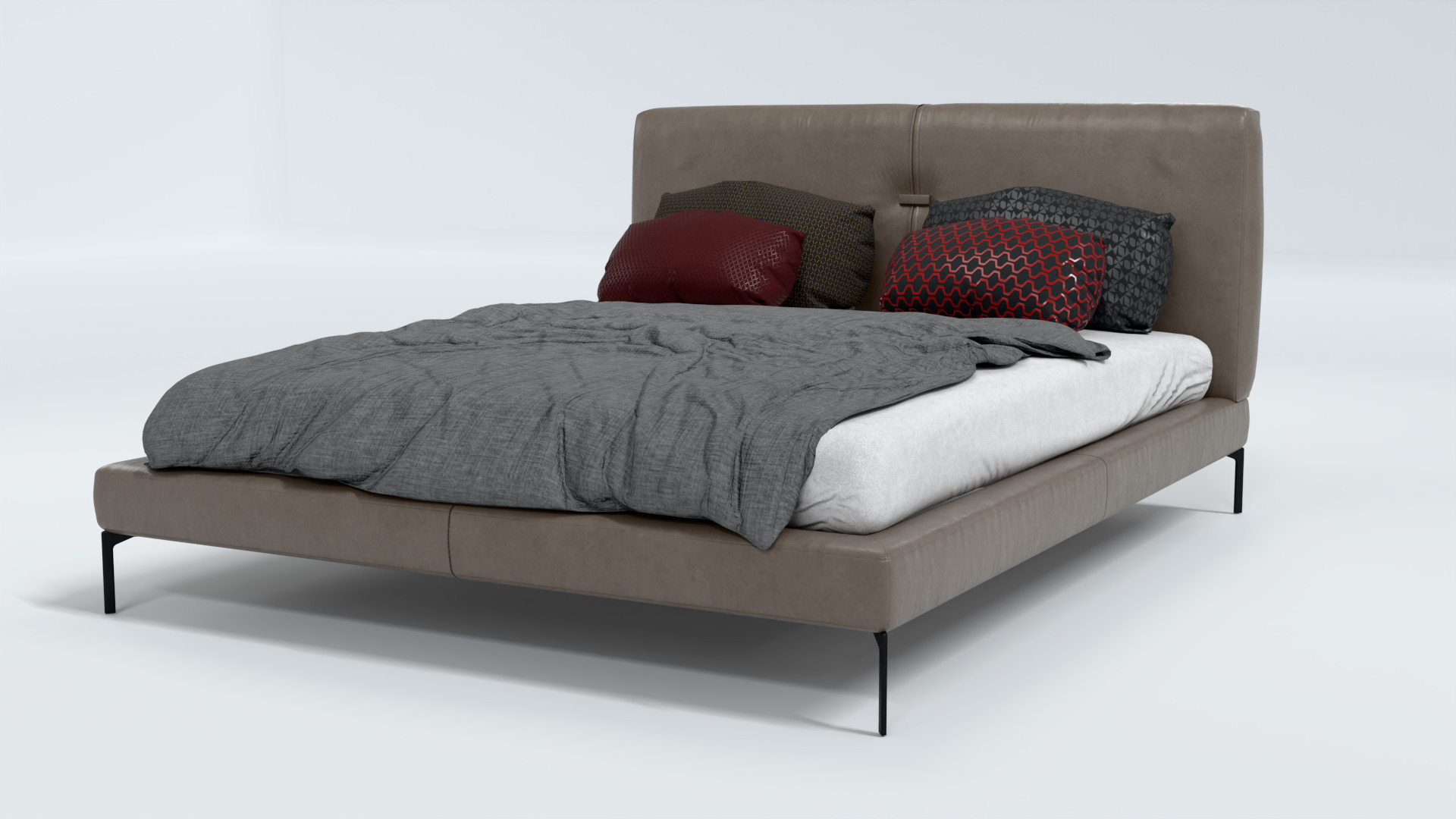 Thread Bed 3D model_4