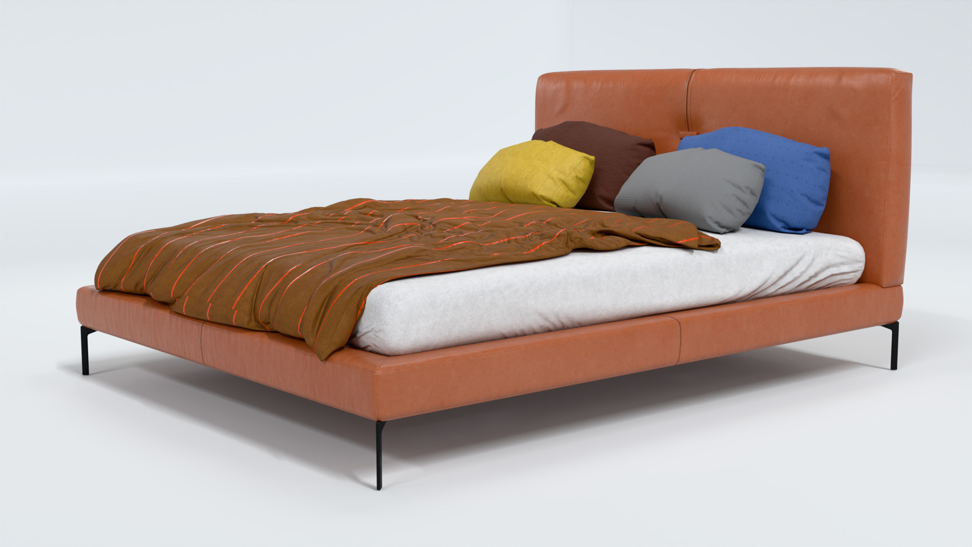 Thread Bed 3D model_7