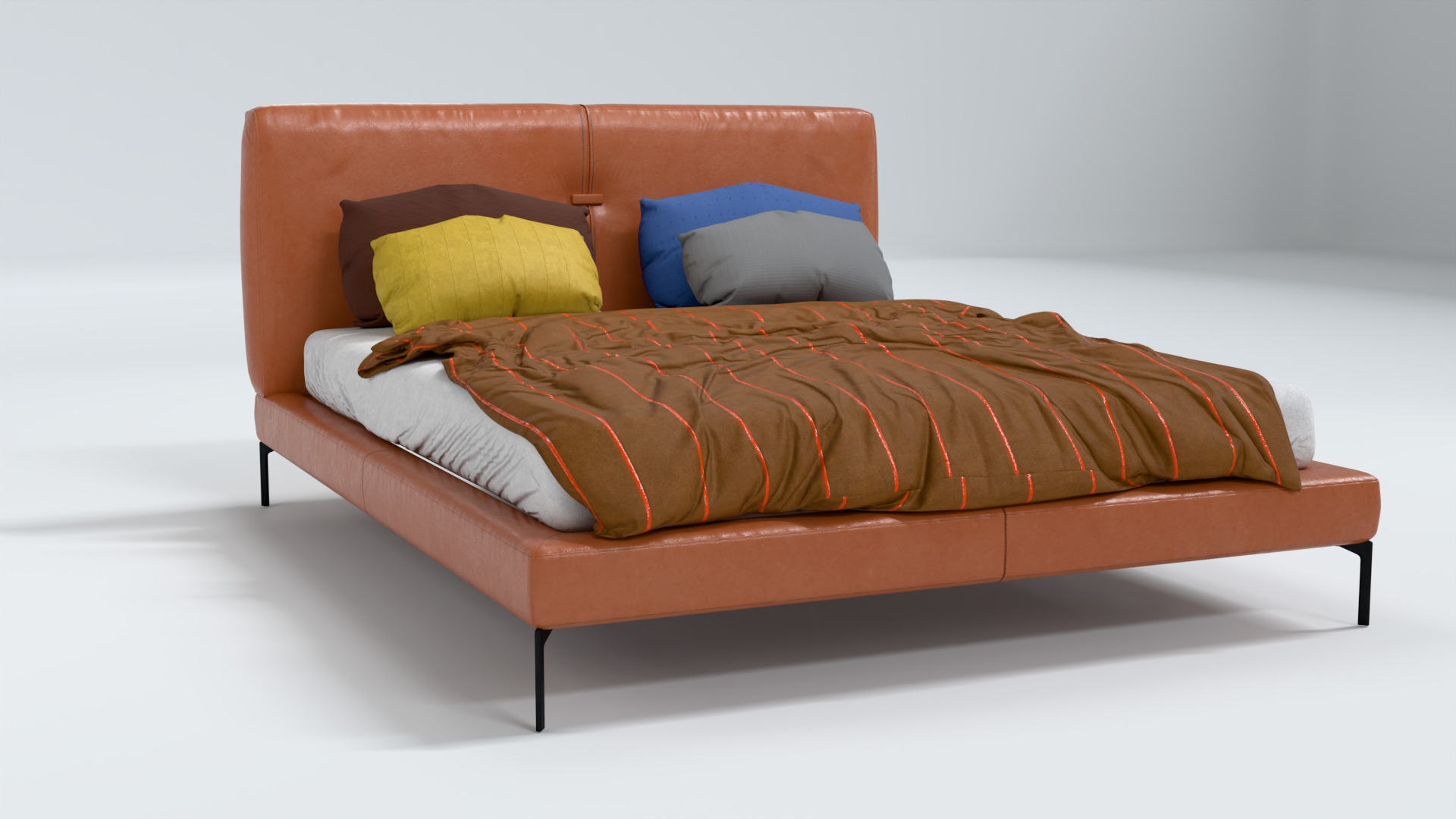 Thread Bed 3D model_8
