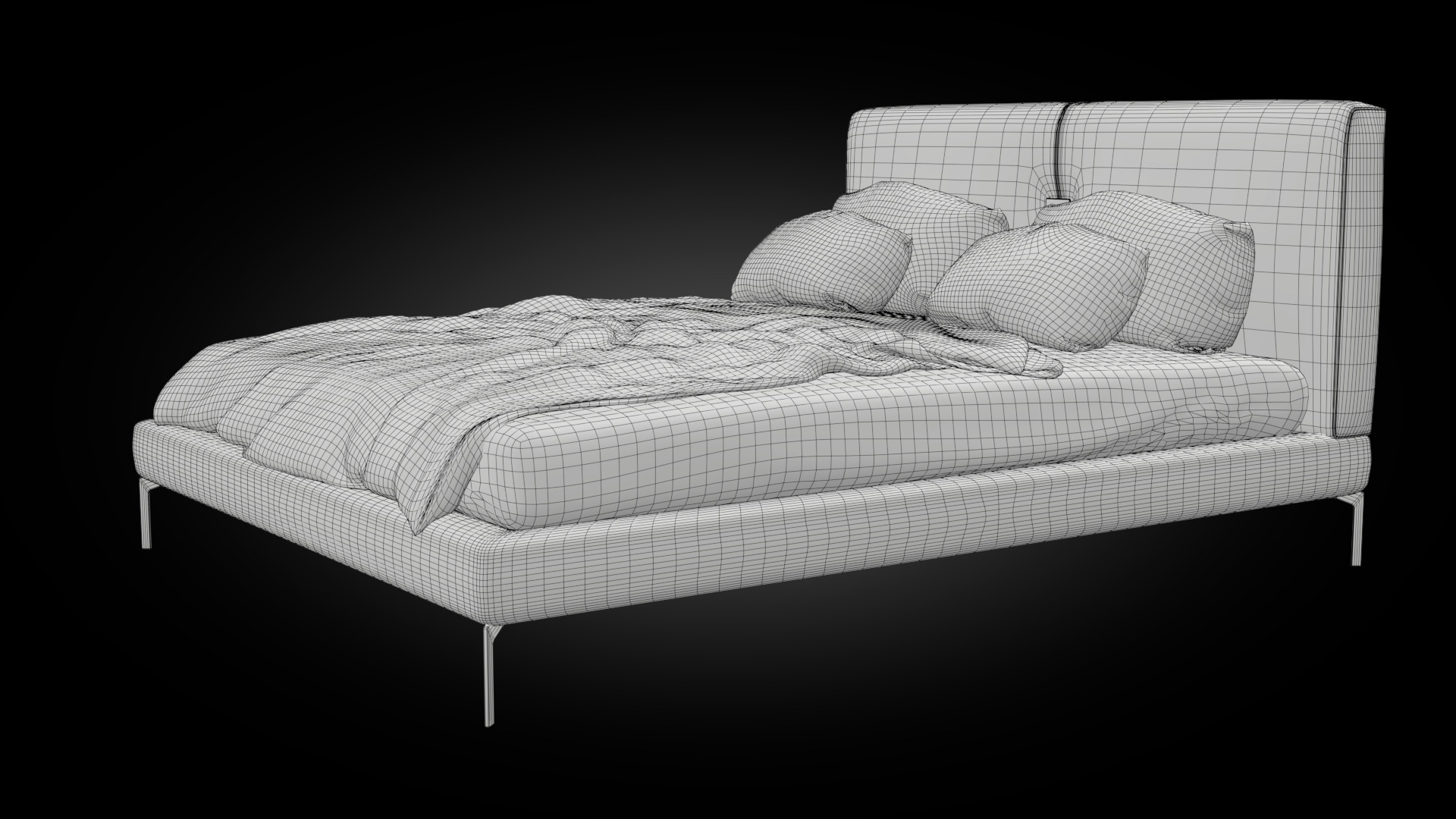Thread Bed 3D model_14