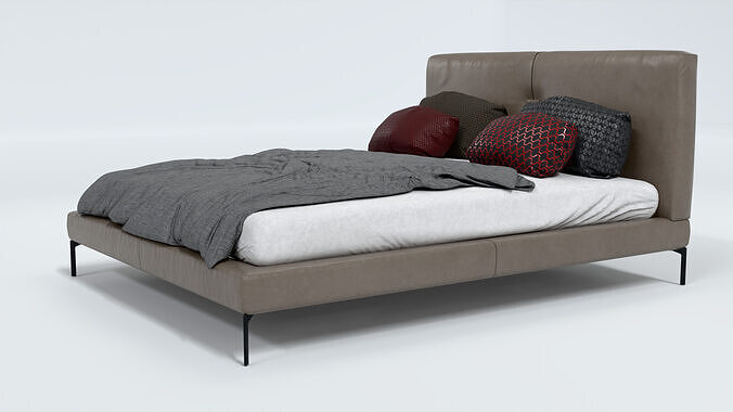Thread Bed 3D model 6