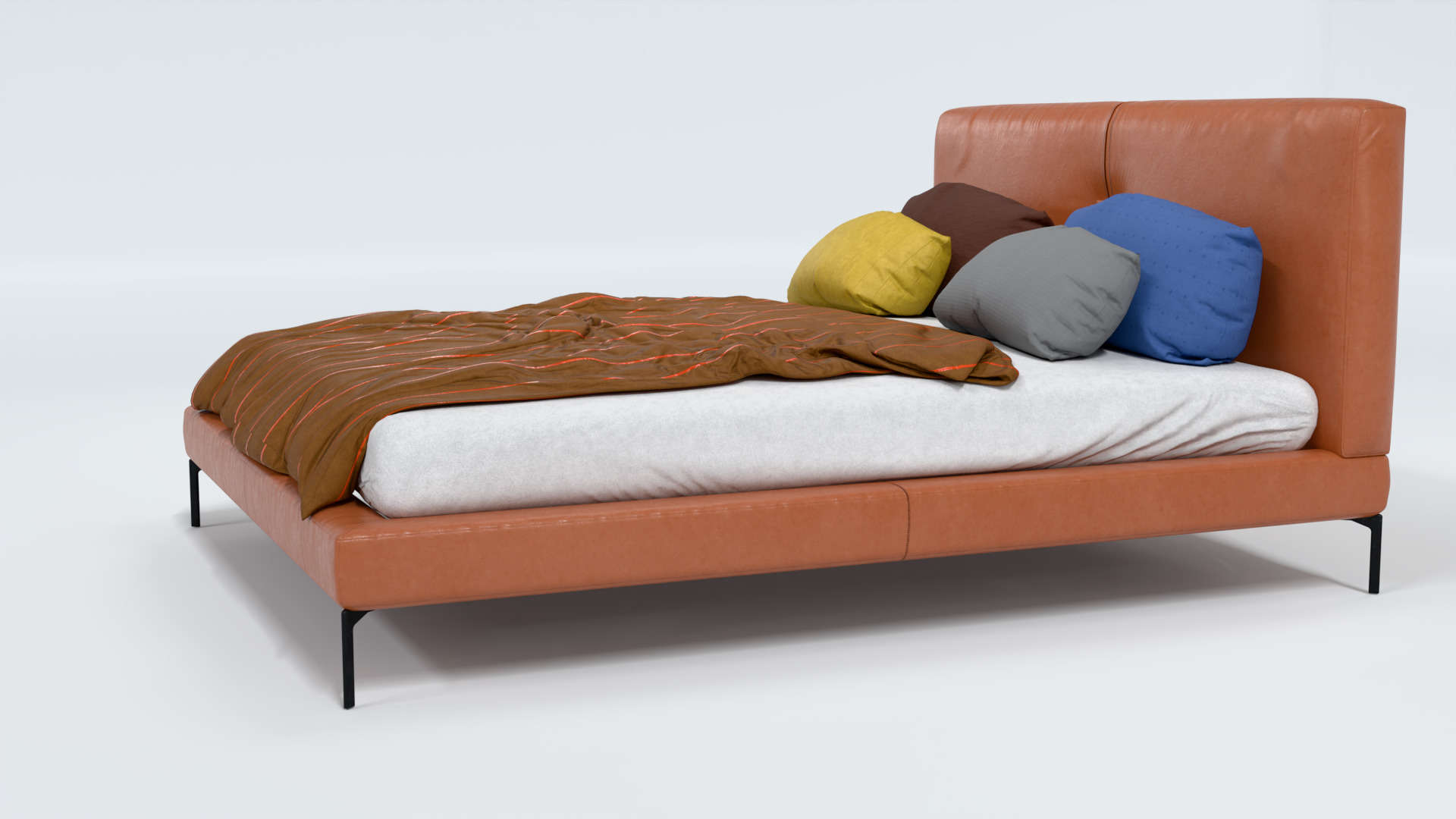 Thread Bed 3D model_6