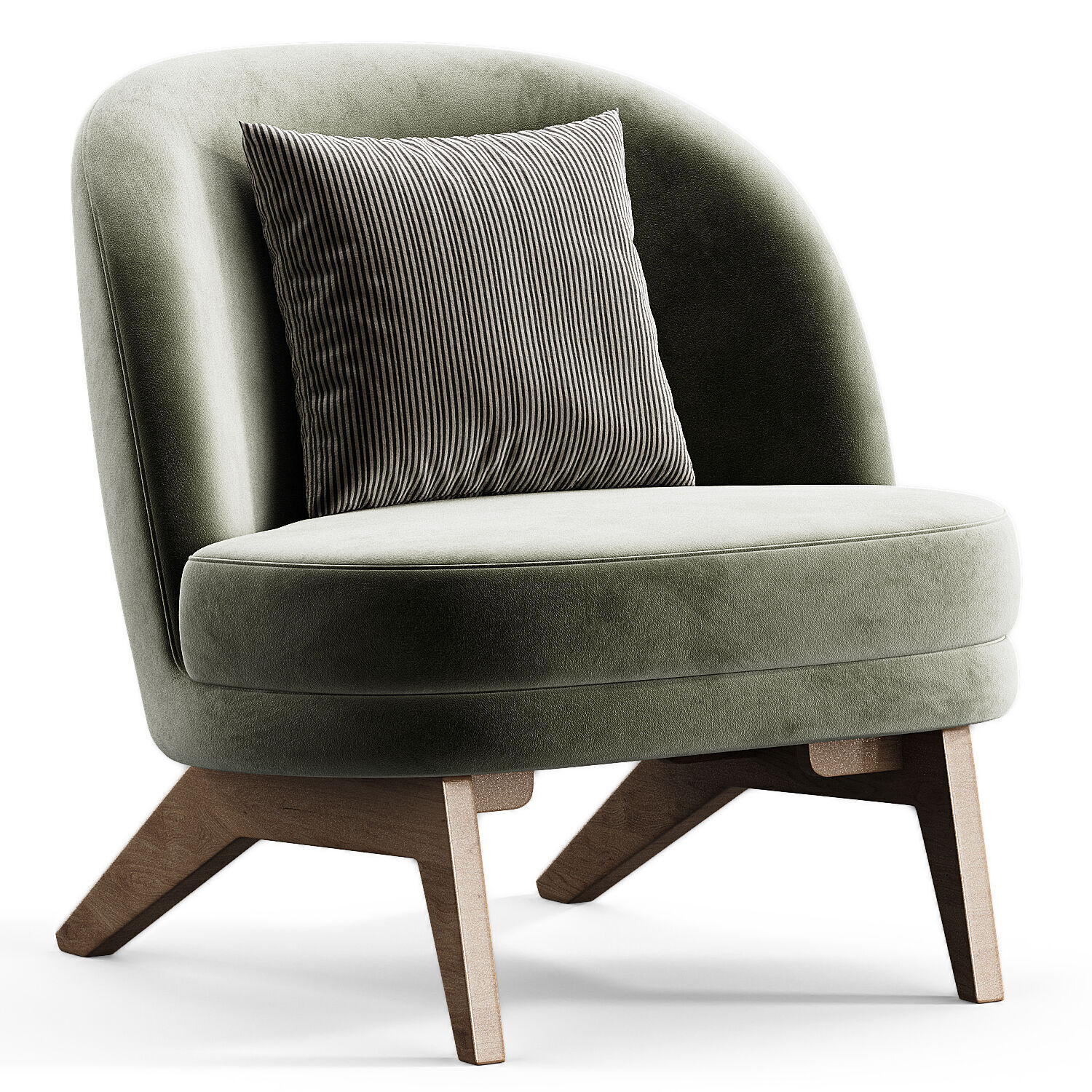 Armchair payl 3D model_3
