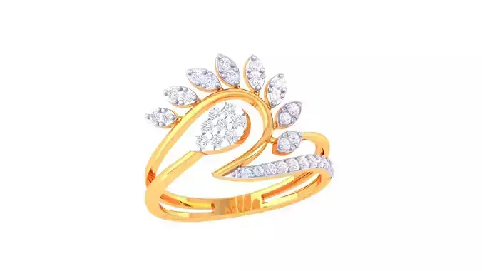 Women Ring MTL 3dm STL OBJ FBX Details