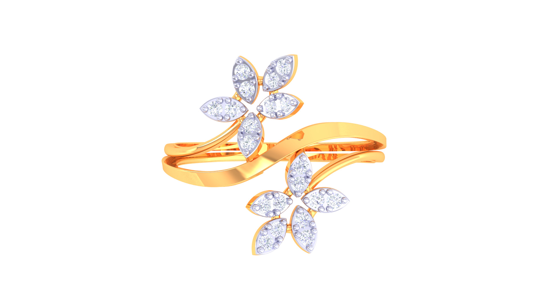 Women Ring MTL 3dm STL OBJ FBX Details 3D print model_2