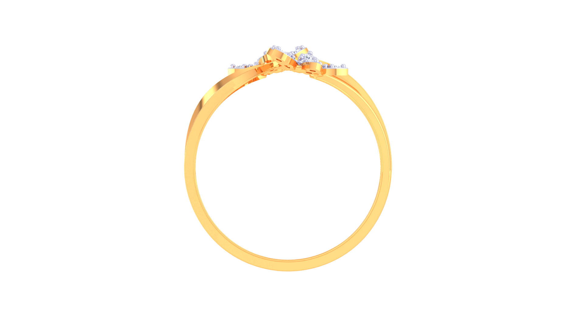 Women Ring MTL 3dm STL OBJ FBX Details 3D print model_3