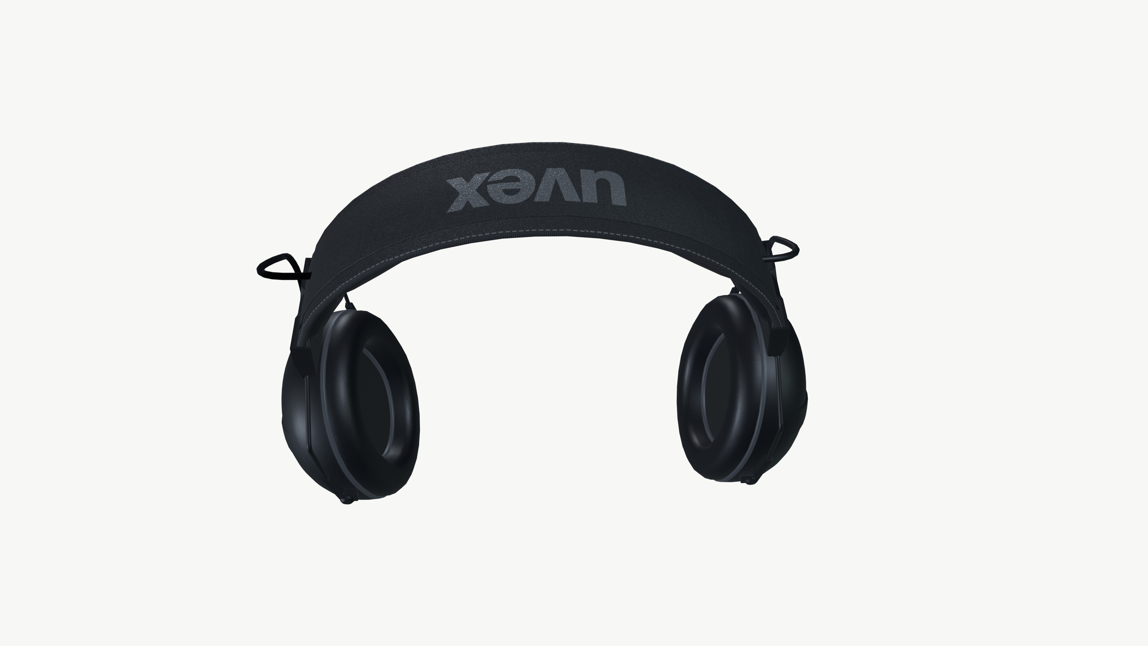 Hearing protection Low-poly 3D model_6