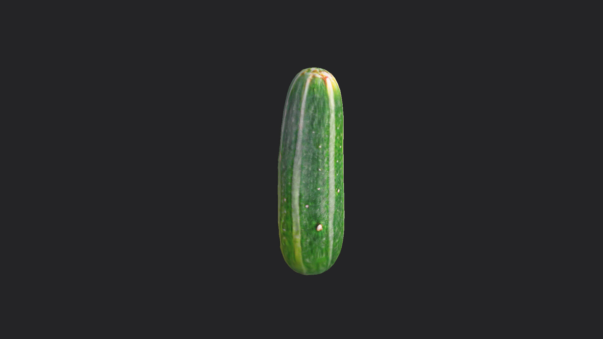 cucumber 3D model 001 Low-poly 3D model_3