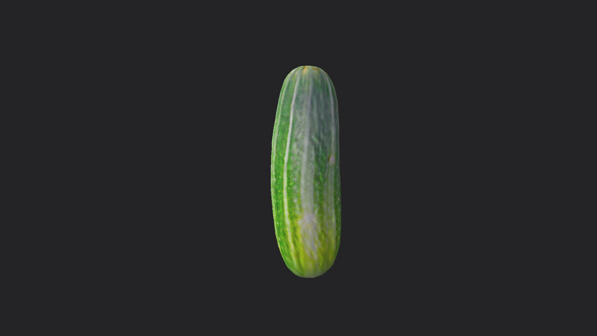 cucumber 3D model 001 Low-poly 3D model_1