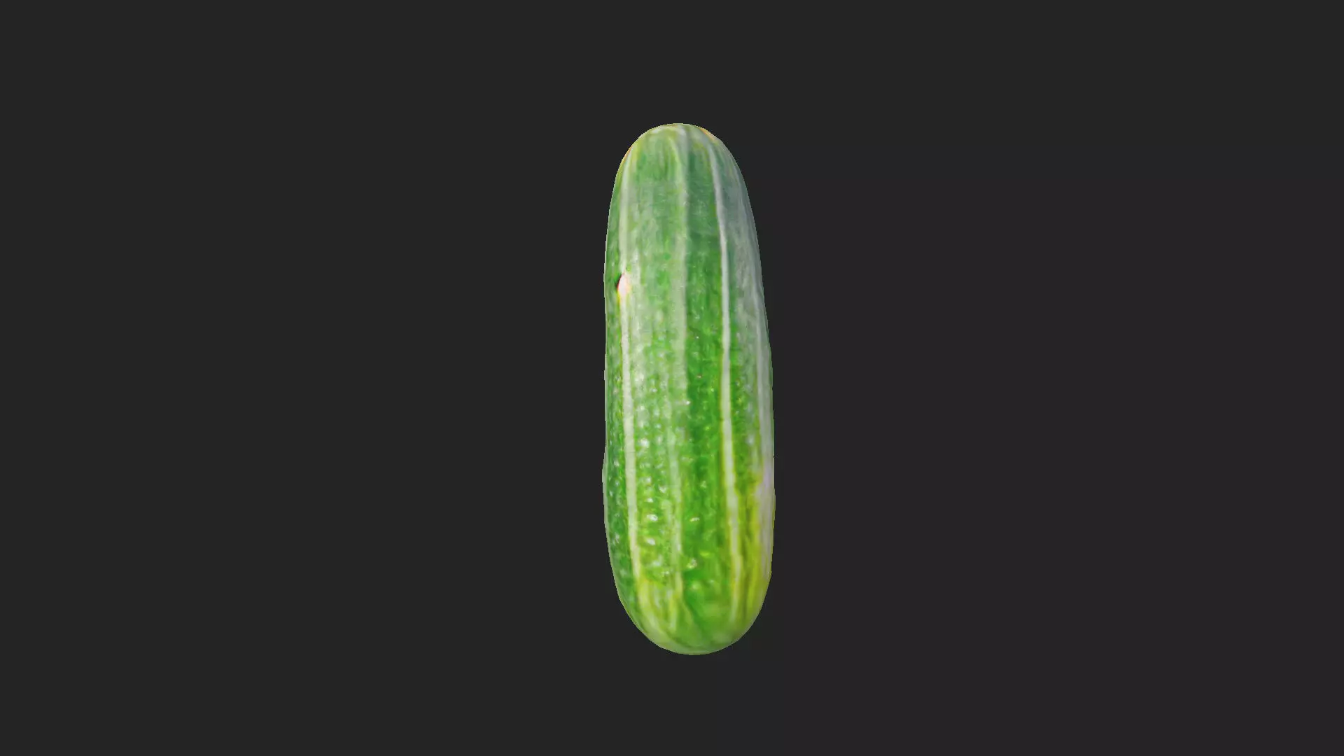 cucumber 3D model 001 Low-poly 3D model_0
