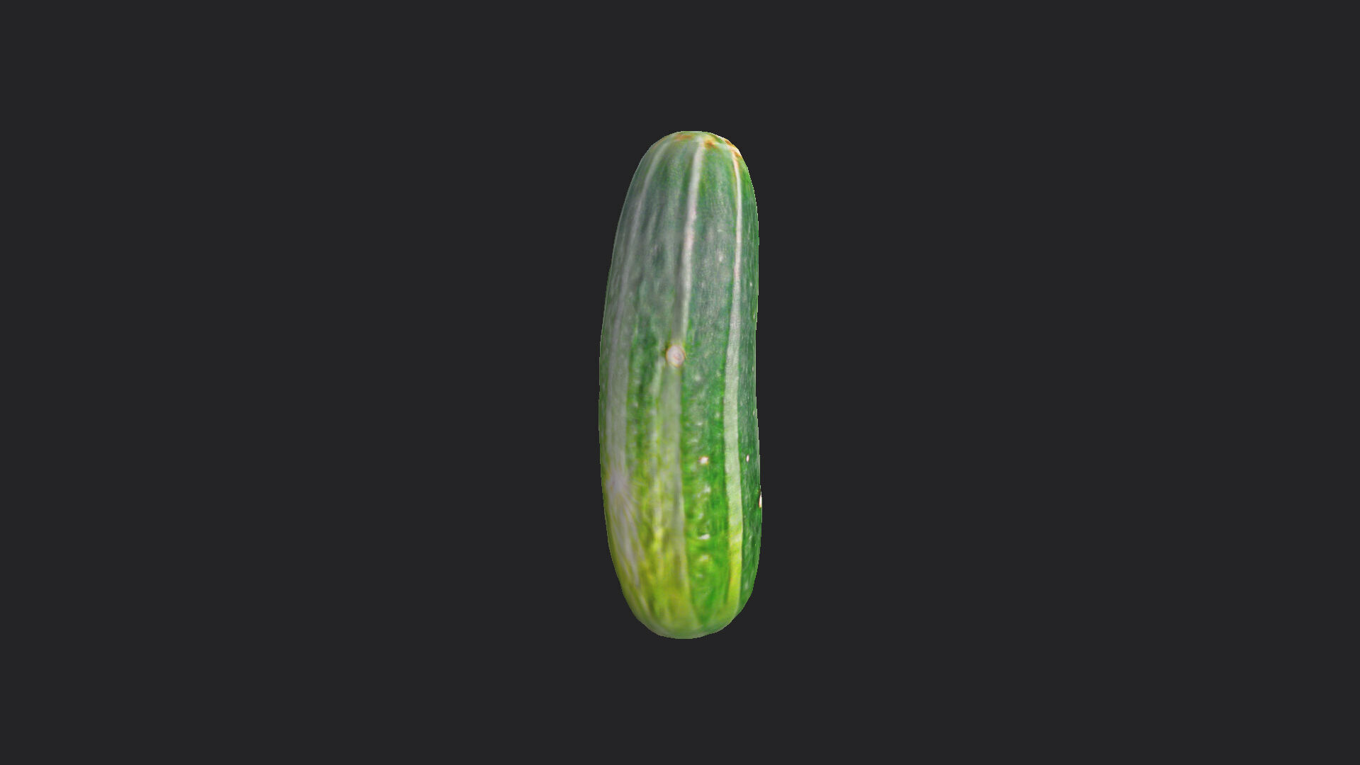 cucumber 3D model 001 Low-poly 3D model_2