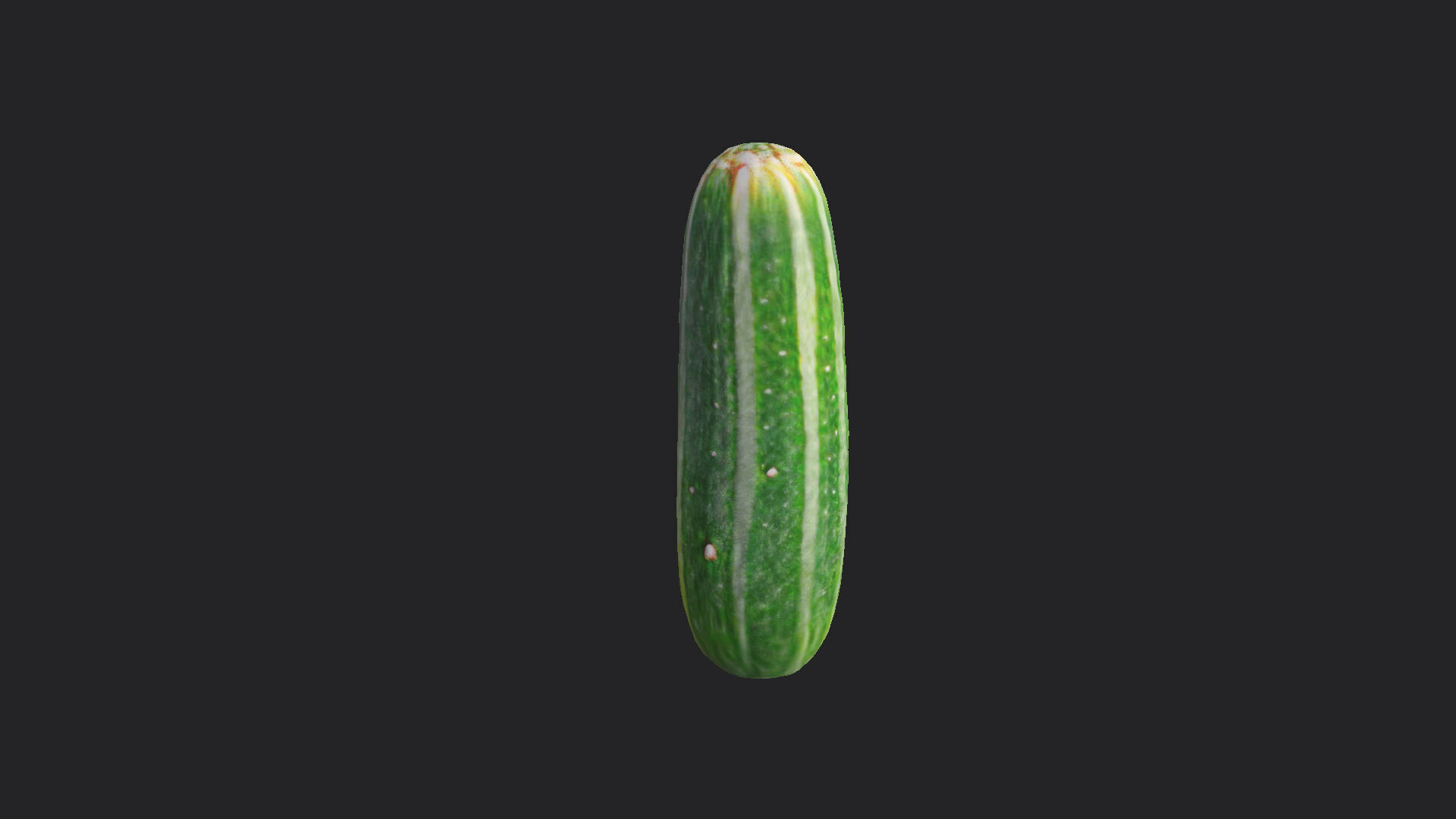 cucumber 3D model 001 Low-poly 3D model_4