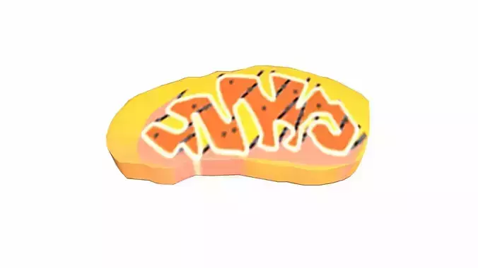 Human Cell Low-poly 3D model