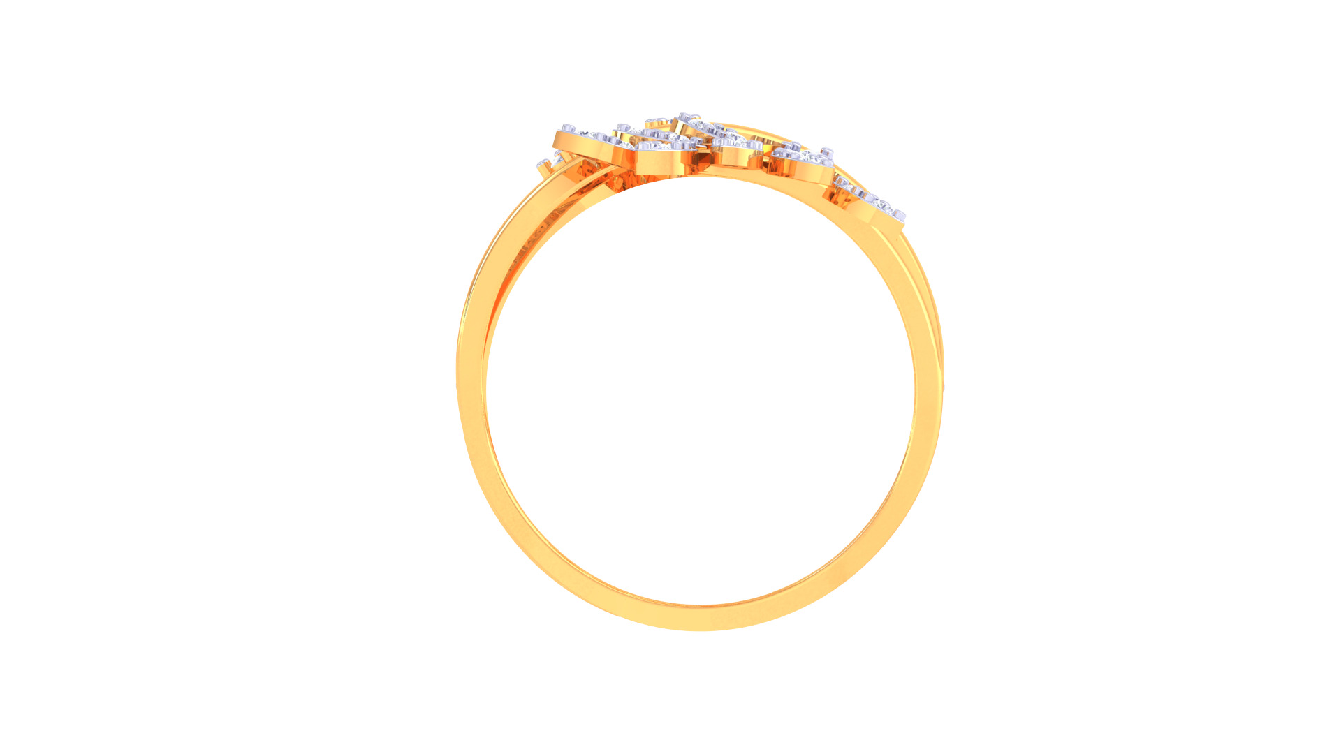 Women Ring MTL 3dm STL OBJ FBX Details 3D print model_3