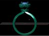 Royal Infinity Halo Split-Shank Ring 3D print model_1