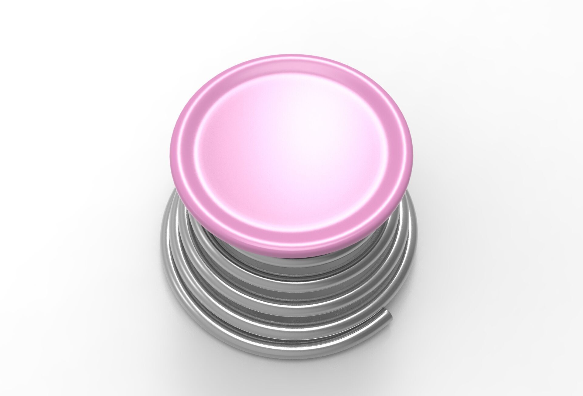 Pral Stool Low-poly 3D model_2