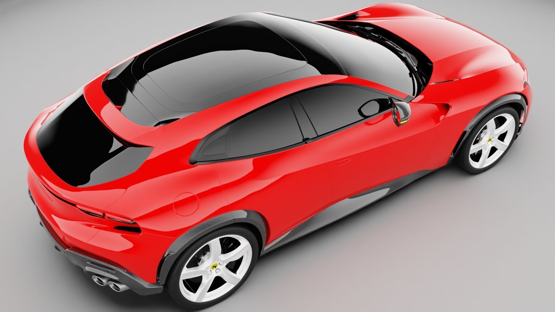 Ferrari Purosangue 2023 3D model_1