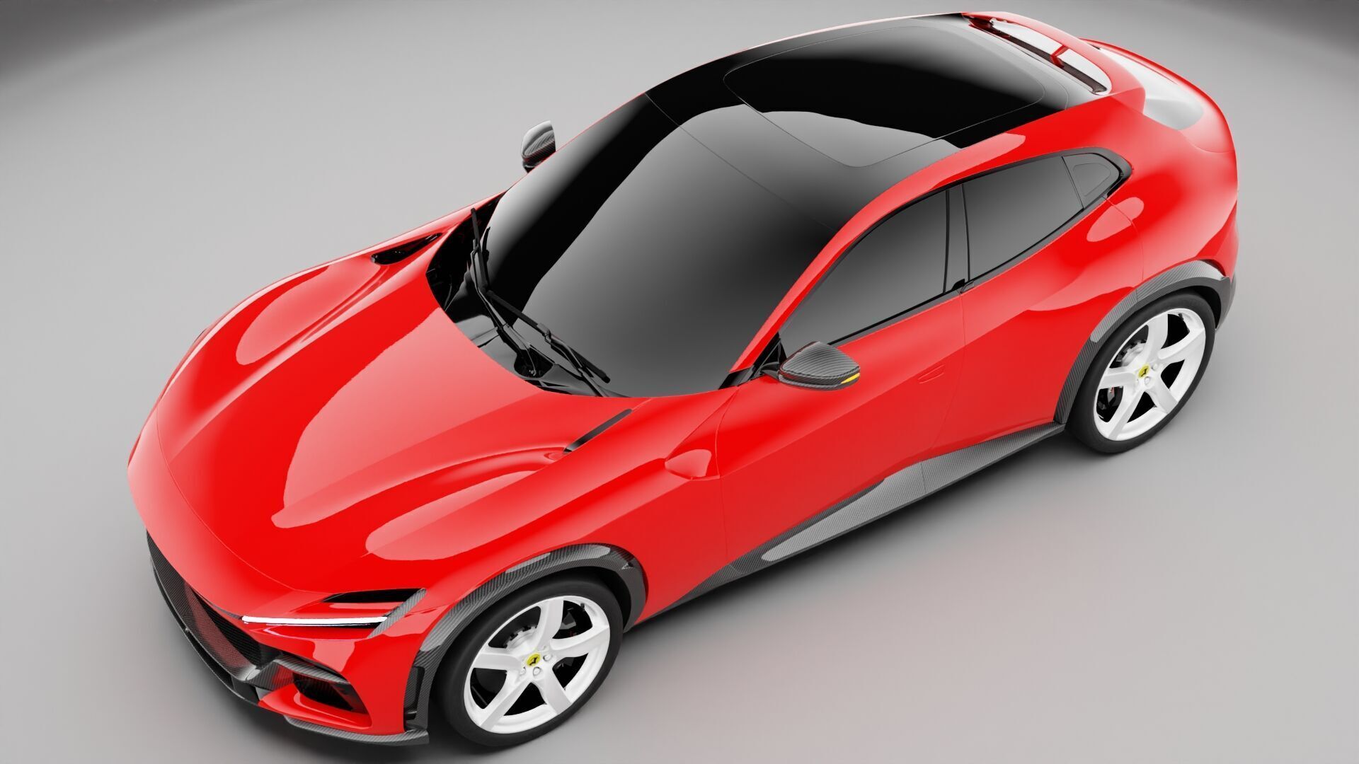 Ferrari Purosangue 2023 3D model_2