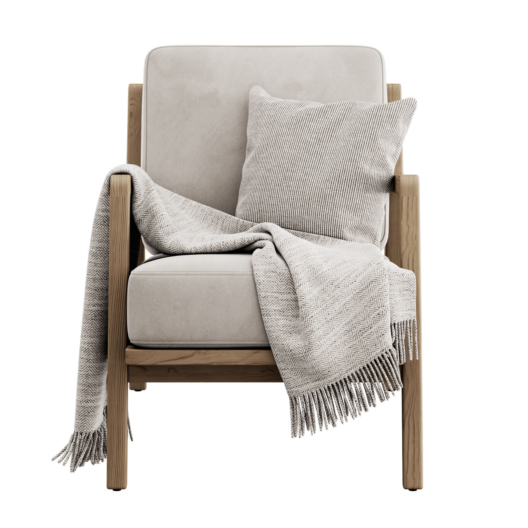 Verity Lounge Chair by Poly and Bark  3D model_3