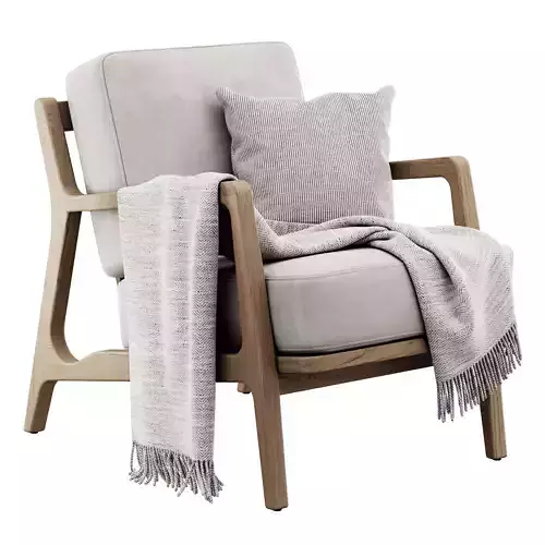 Verity Lounge Chair by Poly and Bark  3D model