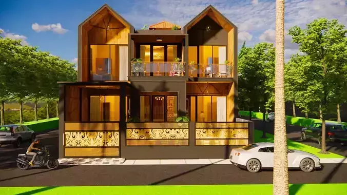 modern scandinavian house