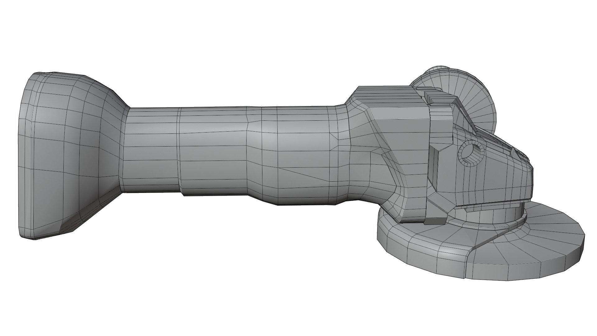 Grinder Low-poly 3D model_9