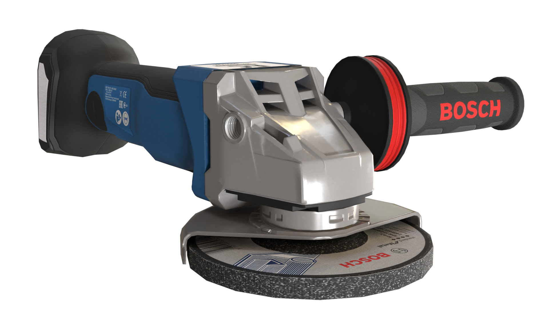 Grinder Low-poly 3D model_1