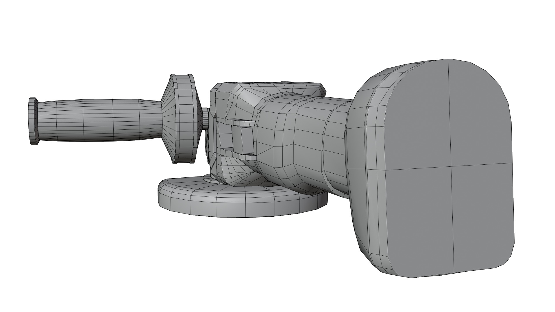 Grinder Low-poly 3D model_7