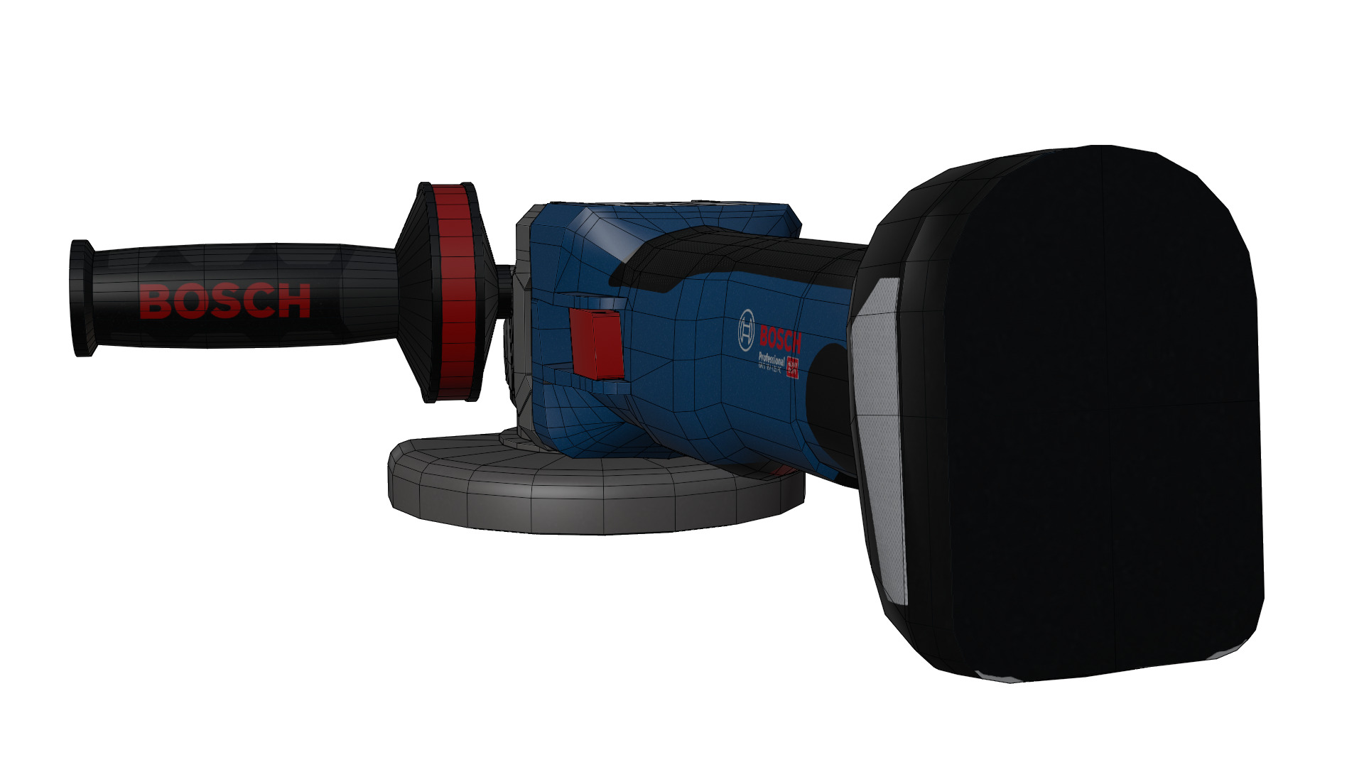 Grinder Low-poly 3D model_6
