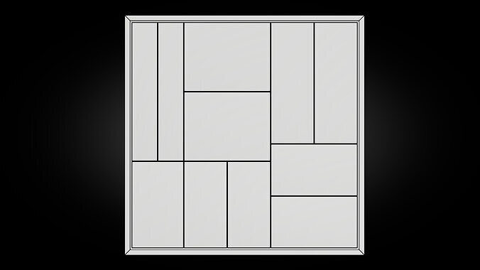 Gli Oggetti Tableau 3D model 6