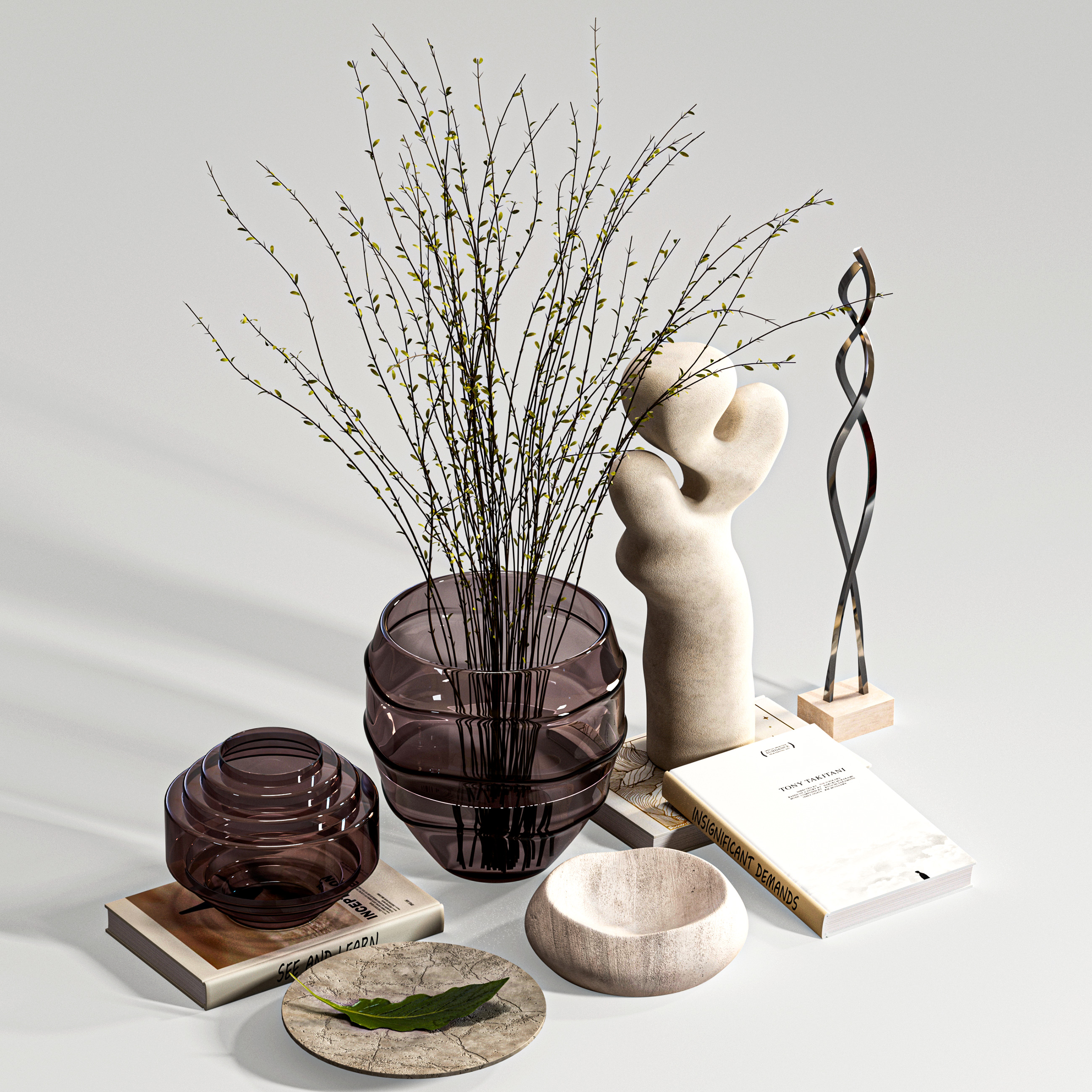 Decorative set 24 3D model_5
