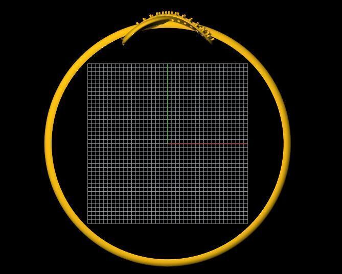 infinity bracelet 3dm file 3D print model_2