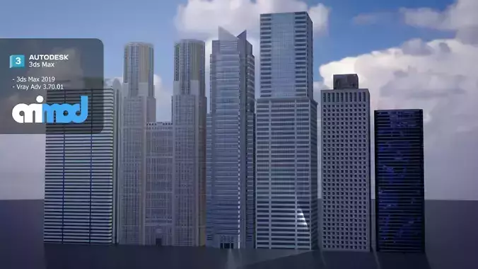 Modern Building in United States