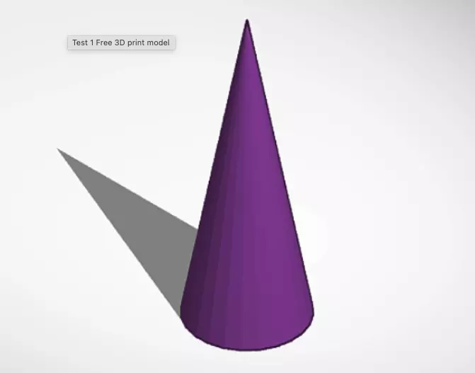 Test model 3D print model_0