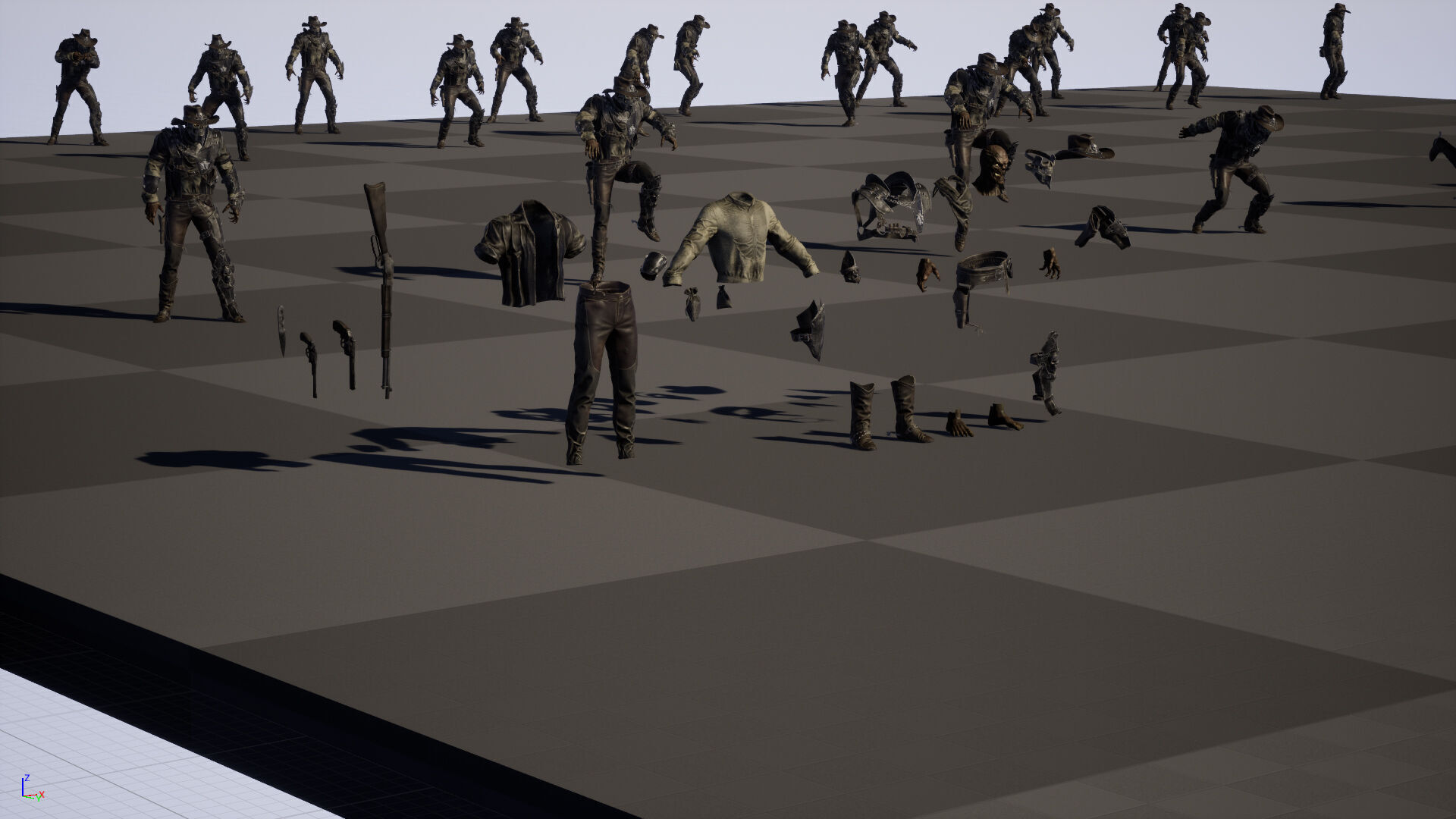 Hellish Sheriff remaster Low-poly 3D model_38