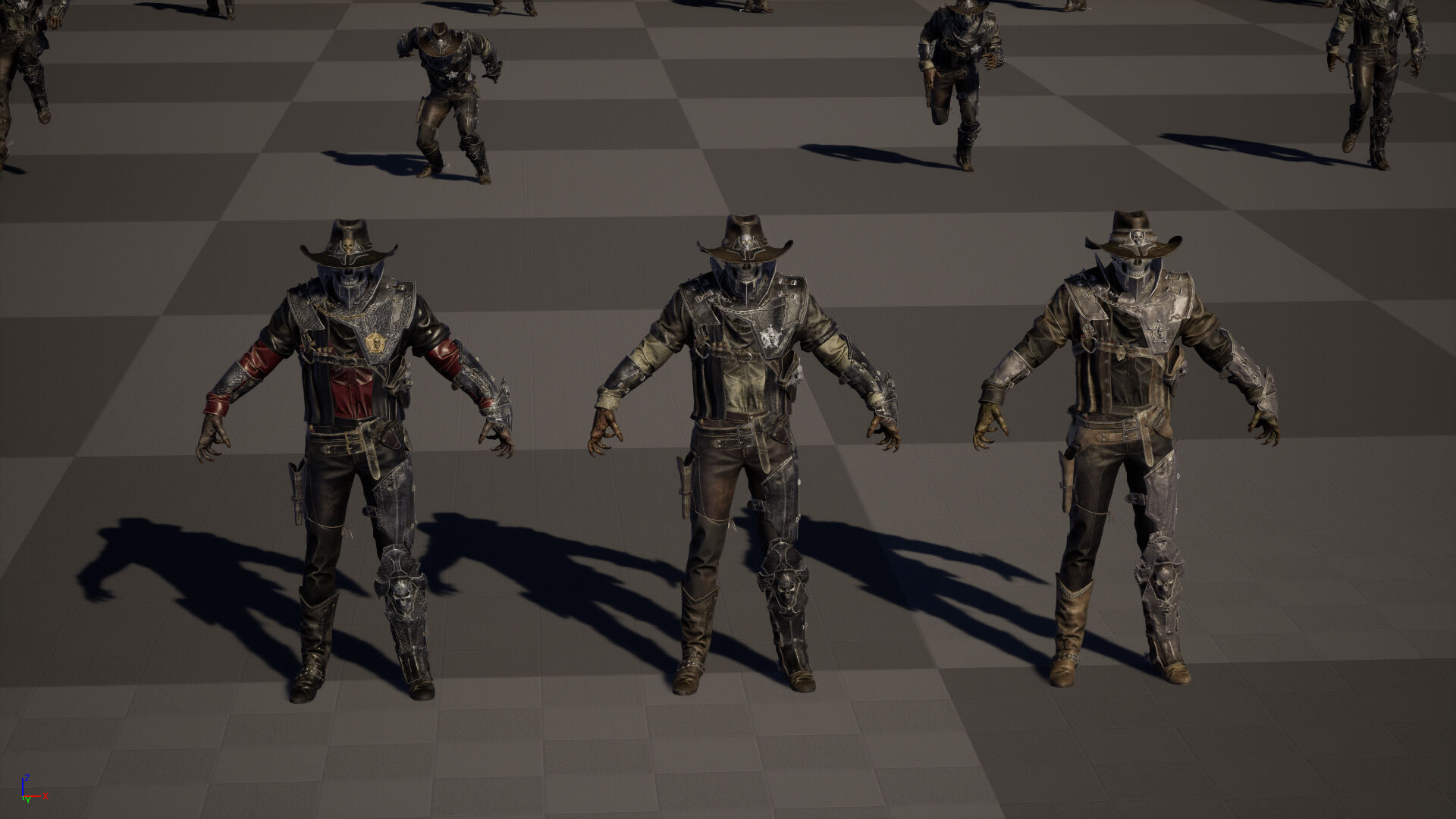 Hellish Sheriff remaster Low-poly 3D model_39