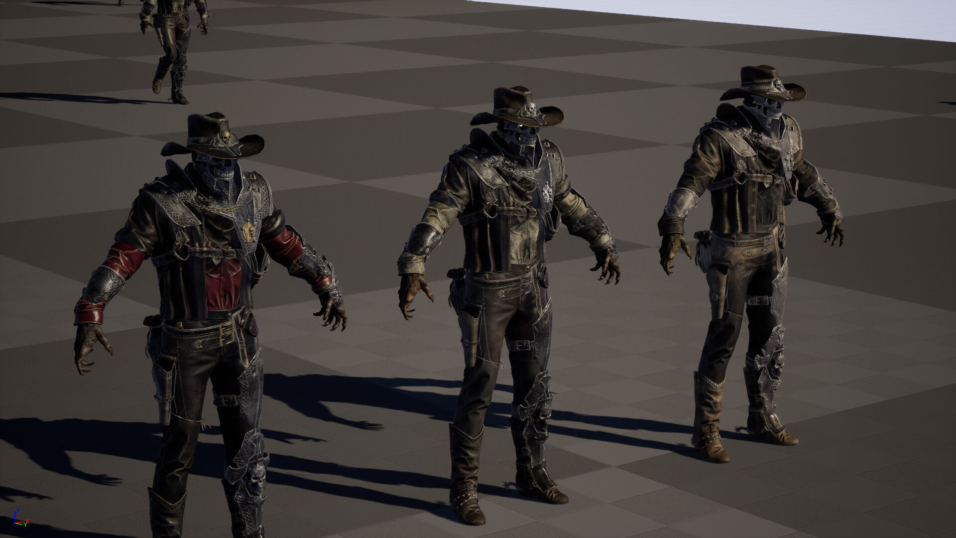 Hellish Sheriff remaster Low-poly 3D model_42