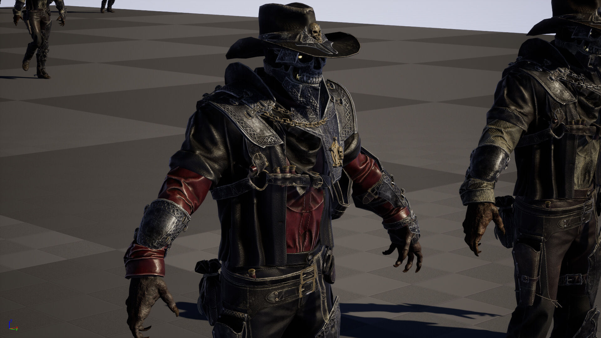 Hellish Sheriff remaster Low-poly 3D model_41