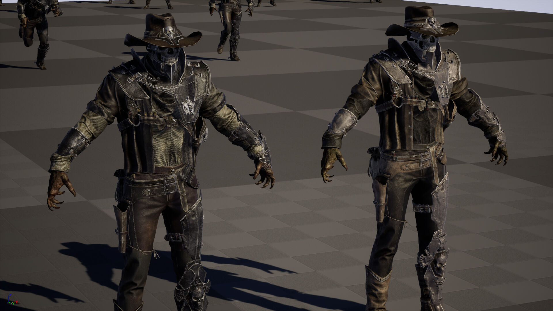 Hellish Sheriff remaster Low-poly 3D model_40