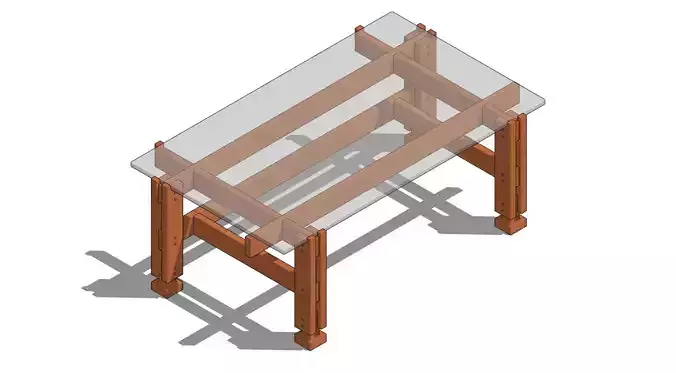 MODERN INDIAN COFFEE TABLE
