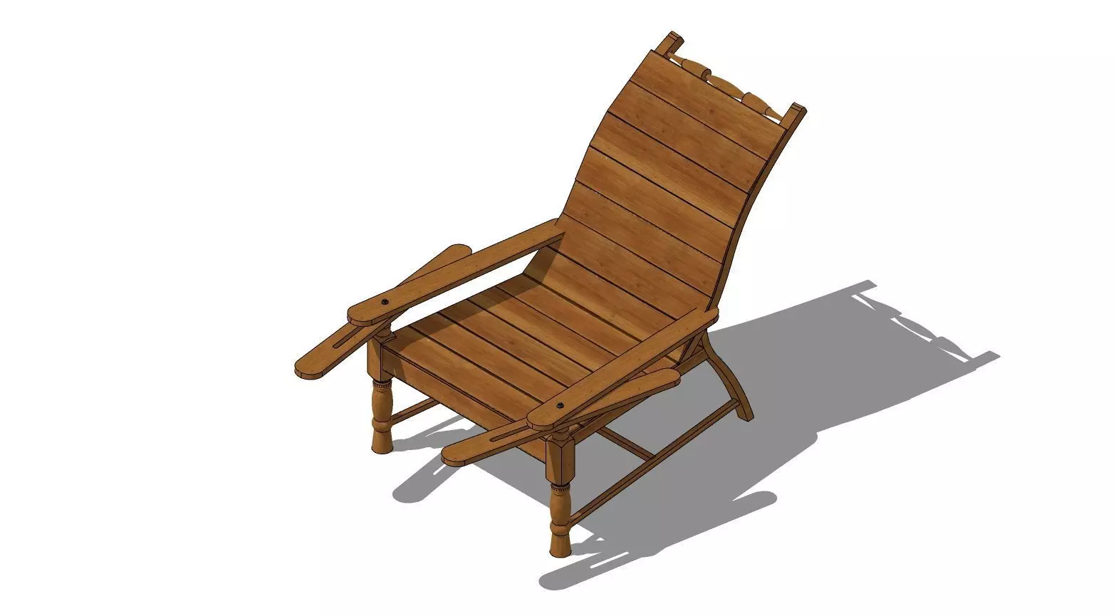 KERALA OUTDOOR CHAIR 3D model