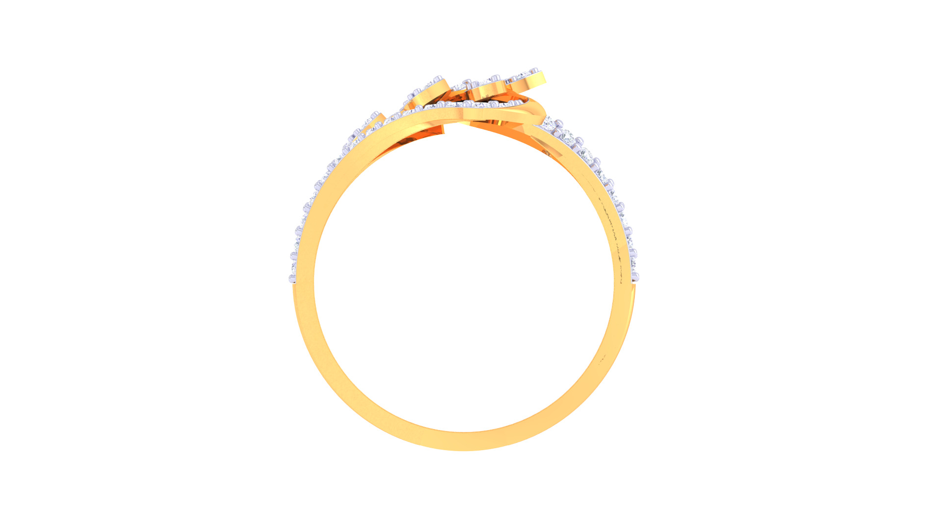 Women Ring MTL 3dm STL OBJ FBX Details 3D print model_3