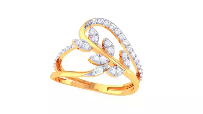 Women Ring MTL 3dm STL OBJ FBX Details